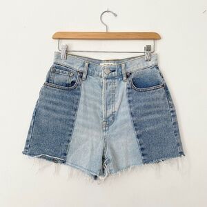 Pacsun two tone denim shorts